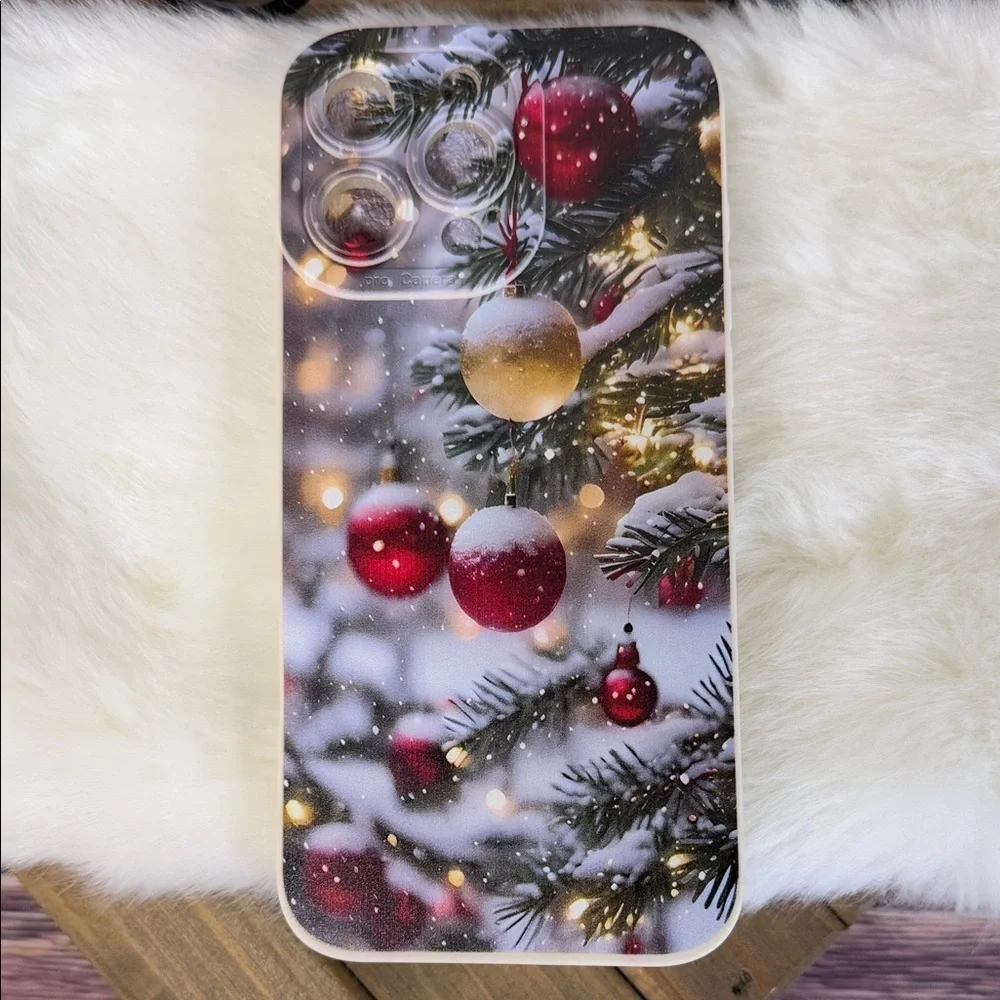 Bundle of 4 Festive Christmas and Winter iPhone 16 Pro Max Cases‎